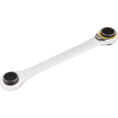 Imagem de Chave Estrela Com Catraca Reversível 16x17mm-18x19mm Vonder