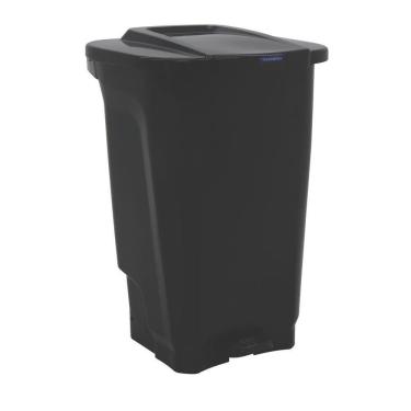 Imagem de Lixeira Tramontina T-force 100l em Polipropileno Preto