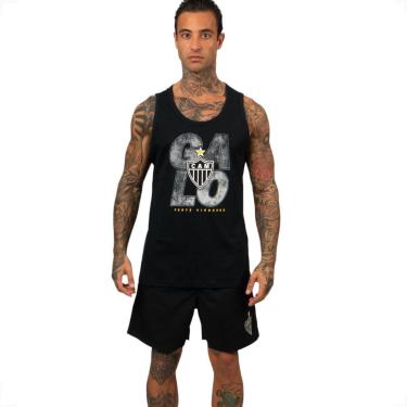 Imagem de Camiseta Regata Atlético Mineiro Oficial Galo Forte Vingador-Masculino
