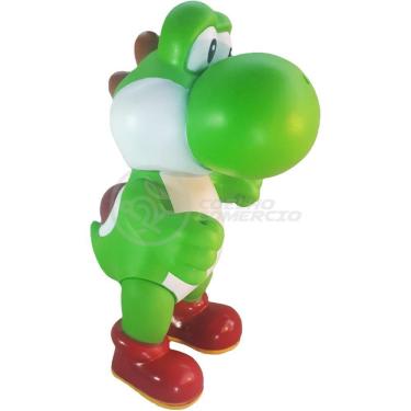 Imagem de Boneco Action Figure Yoshi Grande Super Size 26Cm - Mario