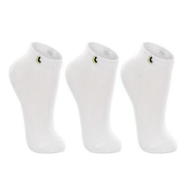 Imagem de Meia Lupo Cano Curto Infantil 2725-089 C/3, Branco, Branco, Branco, 30