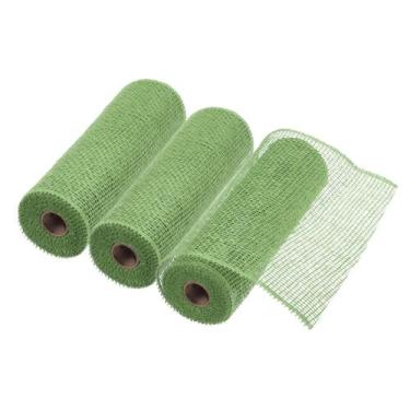 Imagem de Fita decorativa MECCANIXITY 3 peças 25 cm x 6 m verde