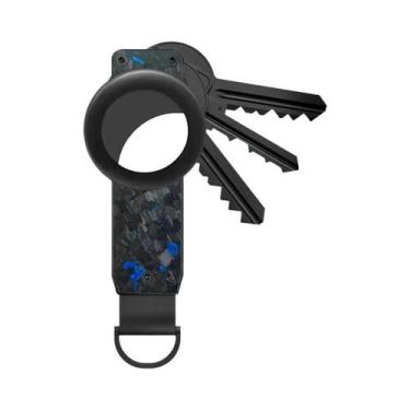 Imagem de Organizador De Chaves Compacto Em Metal Com Estojo Para Airtag Compatí