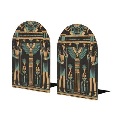 Imagem de Suporte de livros étnico indiano retrô grande de madeira decorativo suporte de livros antiderrapante resistente para mesa de escritório em casa biblioteca de estudo escolar divisórias de livros para