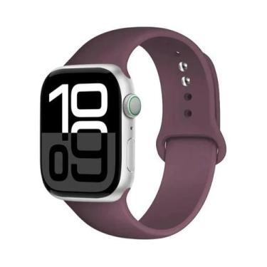 Imagem de Pulseira Universal De Silicone Para Apple Watch 44mm 45mm 41mm 49mm 40