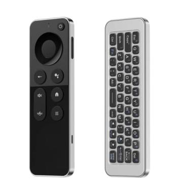 Imagem de iPazzPort Teclado Air Mouse, 2,4 G e mini teclado retroiluminado por Bluetooth - Controle sem esforço sua Fire TV, Android Box, Smart TV e PC do seu sofá