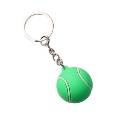 Imagem de Mini Chaveiro De PVC Com Simulação De Esportes: Futebol, Basquete, Vol