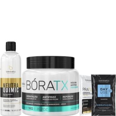 Imagem de Borabella NeutraQuimic 500ml + Máscara Bóratx 1kg