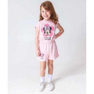 Imagem de Conjunto Infantil Moletinho Minnie Rosa Tam 4 a 10-78114 - DISNEY, 6, 