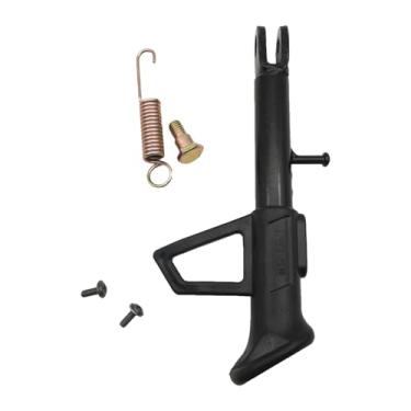 Imagem de menolana Apoio de pé lateral para motocicleta, suporte de estacionamento com mola, descanso lateral antiderrapante para motocicleta