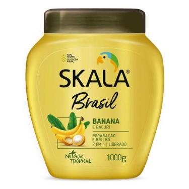 Imagem de Creme de Tratamento e Creme para Pentear Banana e Bacuri 1kg Skala