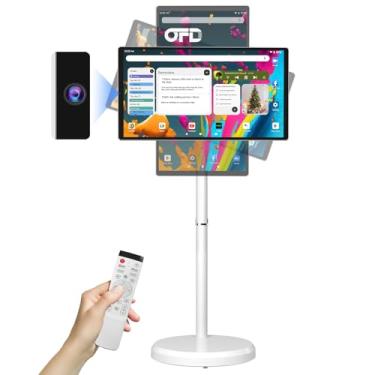 Imagem de OFD Tv Portátil De 22 Polegadas Sobre Rodas 1080P, Tela Grande, Modo De Espera, 6 Gb De Ram + 128 Gb De Rom, Sistema Operacional Android 13, 100% Srgb, 5 Horas De Reprodução, Tablet Com Rodinhas Pa