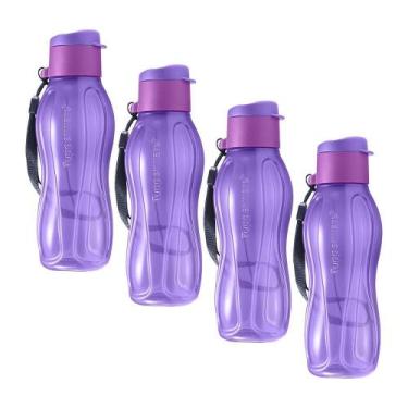 Imagem de Kit 4 Garrafas de Água Tupperware Eco Tupper Tutu 310ml