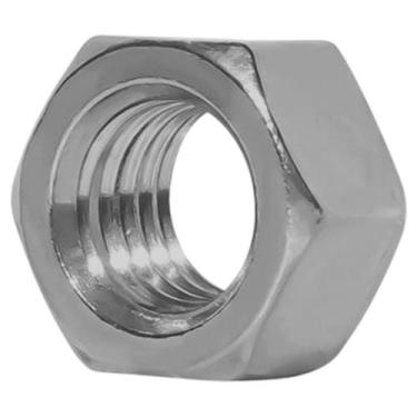 Imagem de Kit porca torneada sextavada zincada 3/8 unc 200 un - BELENUS