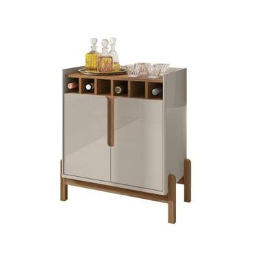 Imagem de Bar Lizz Off White/Cedro - Casa D