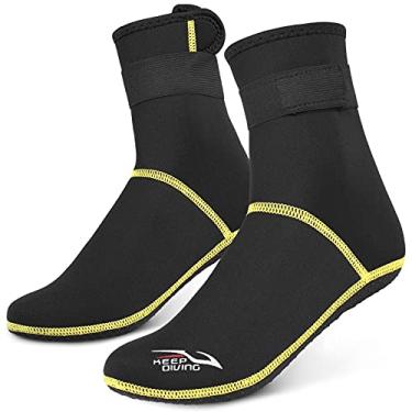 Imagem de CIADAZ Meias de mergulho 3mm Neoprene Beach Water Meias Térmicas Wetsuit Boots Meias de mergulho antiderrapantes para Rafting Snorkeling Vela Natação