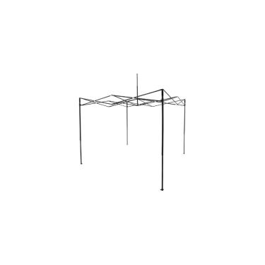 Imagem de Gazebo Articulado 3x3m, Estrutura em Ferro, Cobertura em Poliéster 420D, Dobrável, Portátil, para Jardim, Praia e Eventos, Altura 2,5m, Quadrado