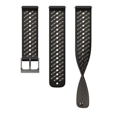 Imagem de SUUNTO Pulseira de silicone Athletic 8 de 22 mm, preta S+M, compatível com Ocean, Vertical 1/2, Race 1/2, Race S, 9 Peak Pro, Run, 9 Peak e 5 Peak