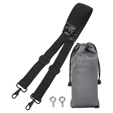 Imagem de Mbeysaq Cordão de pescoço de controle remoto para controle de drone. Design simples, ajustável e portátil para estabilizador Ronin RS3 RS 3 Pro. Conforto e conveniência aprimorados para remo