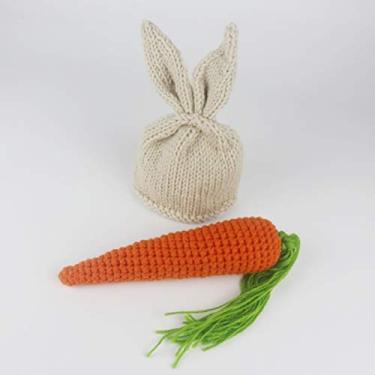 Imagem de Generic Conjunto de Fantasia de bebê Feito à Mão para Meninos e Meninas Recém-nascidos Puro Material de Algodão de crochê Macio para Bebês de 0 a 3 Meses Ótimo Acessório Fotográfico para Presentes