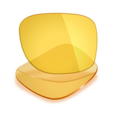 Imagem de Mryok Lentes de reposição UV400 para óculos de sol Oakley Sylas Asian Fit OO9448F, HD Polarized, proteção UV, resistente a impactos e ajuste perfeito - Amarelo HD