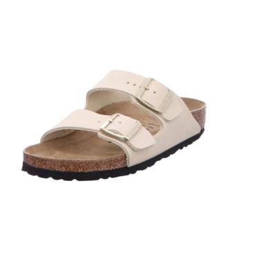 Imagem de BIRKENSTOCK Arizona Eva Mules feminino, marfim, 37 EU Schmal