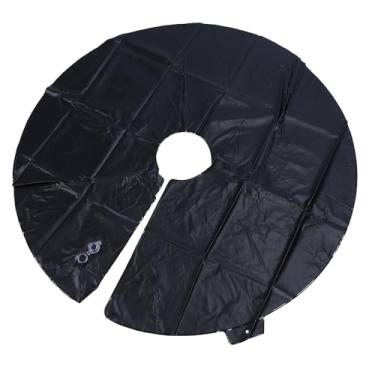 Imagem de Generic Anel de Rega de árvore Eficiente 10 Galões Reutilizável Pvc Irrigação por Gotejamento Bolsa de água para Jardineiros de Cuidados Com árvores e Entusiastas Ao Ar Livre (Preto)