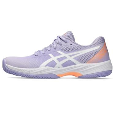 Imagem de ASICS Tênis masculino Solution Speed FlyteFoam 3 Clay, Luz violeta/branco, 41