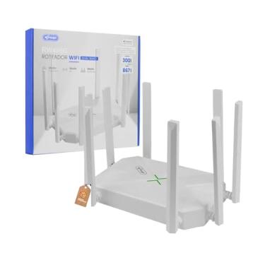 Imagem de Repetidor Wi-Fi – Roteador Wi-Fi Dual Band 1200Mbps, 8 Antenas Alta Performance, 5GHz e 2.4GHz, Alcance Estendido para Casa e Escritório, Elimina Pontos Mortos com Sinal Estável