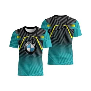 Imagem de Camiseta Infantil De Verão BMW M Power Anime Racing Motorcycle Vintage