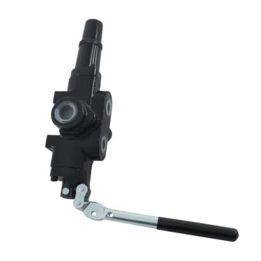 Imagem de Válvula de controle hidráulico 30GPM 3625PSI adequada para divisores de toras e carregadores, 1 controlador hidráulico de carretel, portas NPT de 3/4 polegadas, portas de trabalho NPT de 1/2 polegada