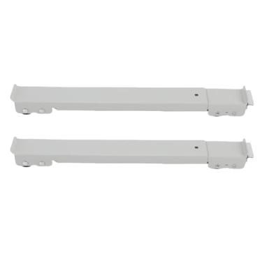 Imagem de Fabater Almofadas de Borracha Grossas Rolo Extensível para Eletrodomésticos Suporte para Eletrodomésticos Móveis para Máquina de Lavar, Secadora, Geladeira, 24 Rodas, 4 Cm de, Branco, para Fácil