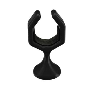 Imagem de Dynwave Apoio de mão para taco de bilhar, suporte para taco de sinuca, leve, para substituição de luvas, acessório de sinuca, design ergonômico e, Preto