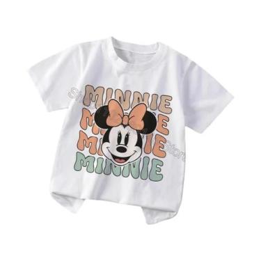 Imagem de Camisetas Kawaii Disney Mickey Mouse Para Crianças Meninos E Meninas E