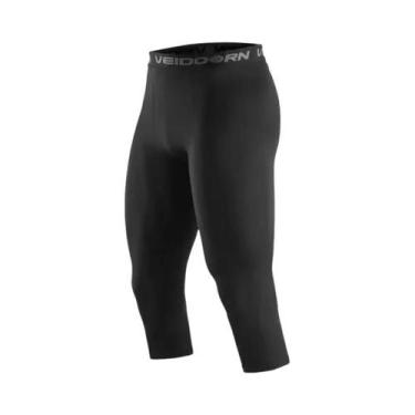 Imagem de Leggings De Compressão Masculinas Cool Dry Para Corrida, Shorts Esport