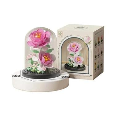 Imagem de Brinquedo Criativo De Quebra-Cabeça Para Meninas Blocos De Montar Casa