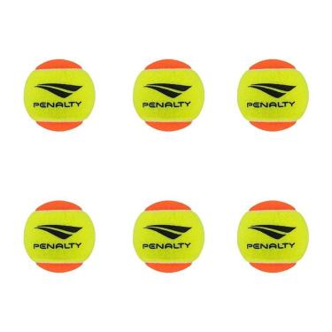 Imagem de Kit 6 Bolas Beach Tennis Penalty XXII Stage 2-Unissex