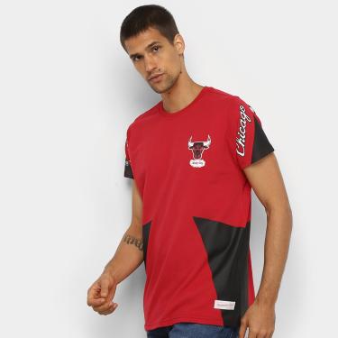 Imagem de Camiseta NBA Chicago Bulls Long Mitchell & Ness Masculina-Masculino