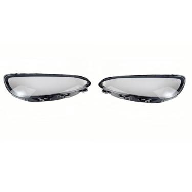 Imagem de Tampa do farol dianteiro compatível com Arcfox Kaola 2023 Substitua a lente do abajur do farol Transparente Tampa do farol de vidro Peças de reposição automotivas(Left and Right)