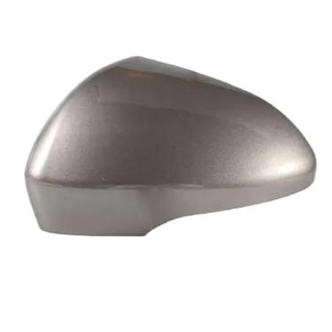 Imagem de Acessórios do carro exterior espelho retrovisor capa espelhos laterais habitação cor escudo pintado compatível com ford mondeo 2013 2014 2015 2016-2020(1pcs oyster gray L)