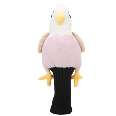 Imagem de Capas para cabeça de taco de golfe com design de animais fofos Capa para cabeça de taco de golfe Forro macio Proteção profissional para jogadores de campos de golfe Material de (Rosa)