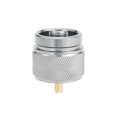 Imagem de Interface MAPP Conversor de tanque de gasolina de propano acessório de fogão de piquenique para acampamento ao ar livre conector de liga de alumínio para tanque de gasolina de propano adaptador de