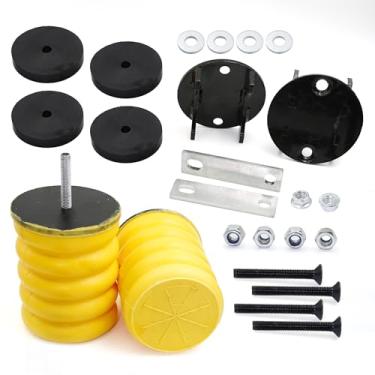 Imagem de Kit de mola traseira adequado para Ford F-250 F-350 2017 2018 2019 2020 2021 2022 2023 2024 2025 substituto de mola auxiliar de suspensão SSR-127-54