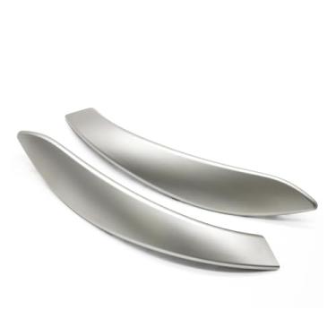 Imagem de Conjunto de maçaneta interna para porta, 2 ou 4 peças, guarnição, compatível com bmw 3 4 séries m3 m4 f30 f80 f31 f32 f33 f34 f35 f36 2013-2018(Silver 2PCS)