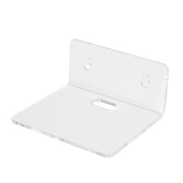 Imagem de Yosoo Prateleira Pequena Acrílica, Câmeras de Vigilância, Bordas de Exibição de Plantas de Janela para Alto-falantes, Foto, Prateleira Acrílica