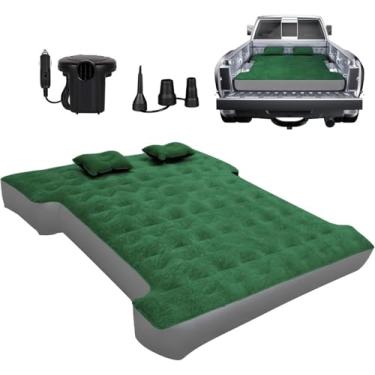 Imagem de Umbrauto Colchão inflável para cama de caminhão curto de 1,7 a 1,8 m, colchão de acampamento para barraca de caminhão, colchão de ar inflável para viagens ao ar livre