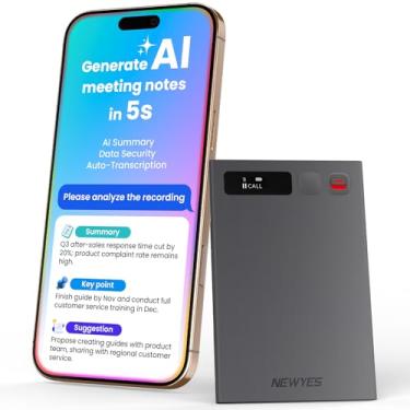 Imagem de Gravador de voz AI (cinza)