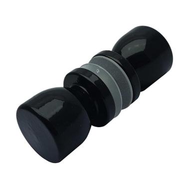 Imagem de Puxador Para Box De Aluminio Taça Preto