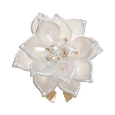 Imagem de Abotoaduras Brancas De Camélia Para Mulheres E Meninas, Acessórios For