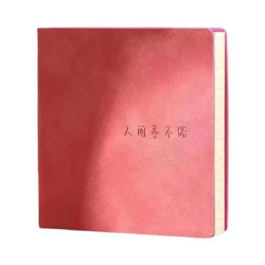 Imagem de Mini Caderno Quadrado, Diário, Planejador Com Papel Liso E Pautado Par